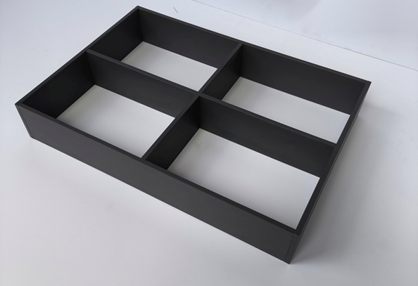 Four-section wardrobe divider