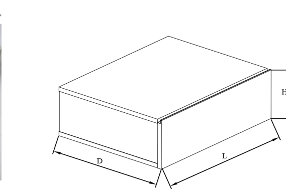 GA361T one-tier drawer