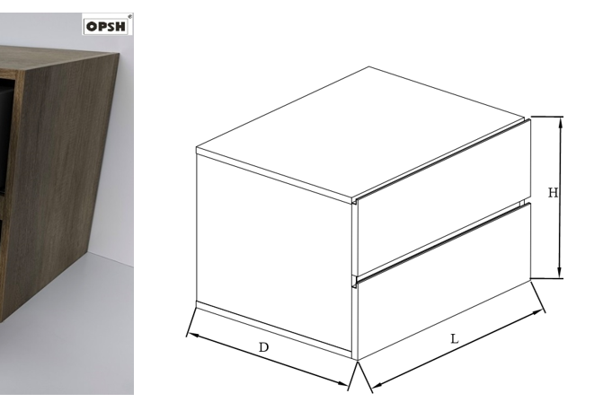 GA367 tall drawer cabinet