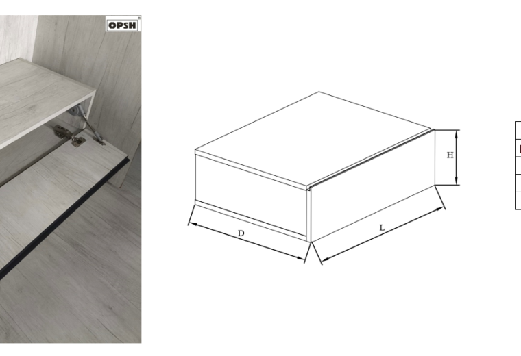 GA386T drawer cabinet