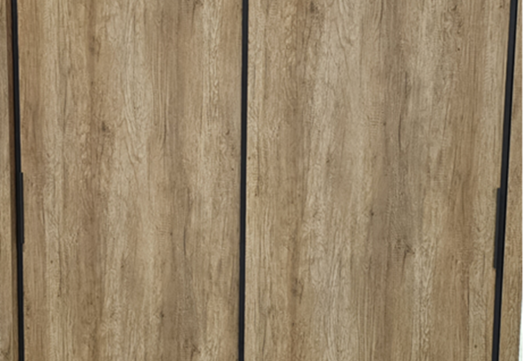 SS straight sliding-door wardrobe
