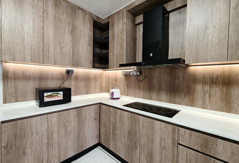 L-Shape Wardrobe